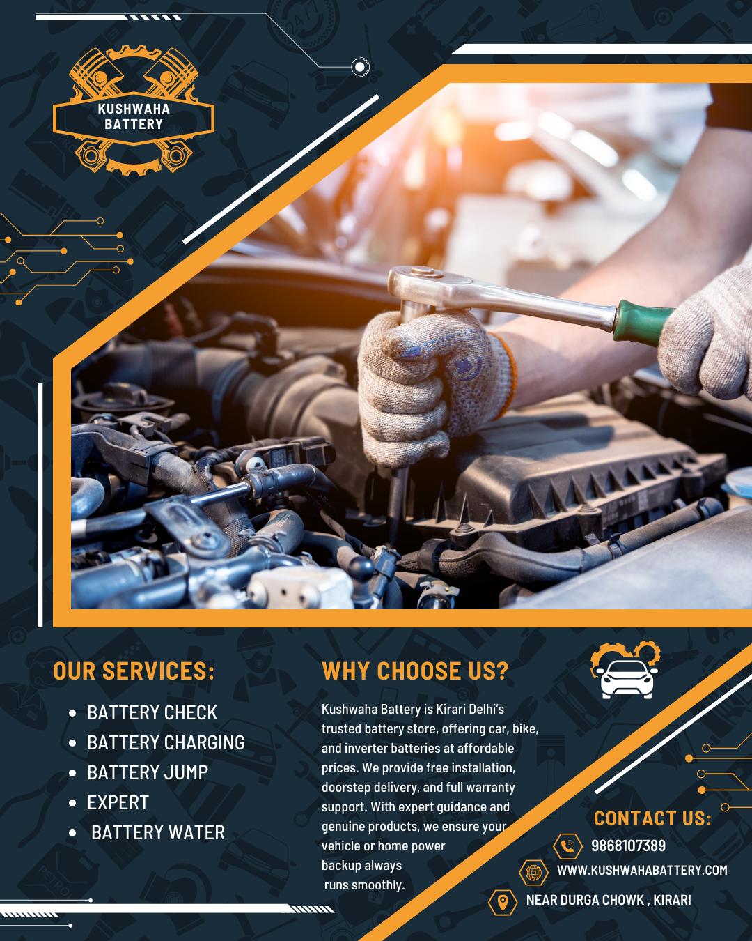 You are currently viewing Kushwaha Battery – Trusted Store in Kirari Delhi